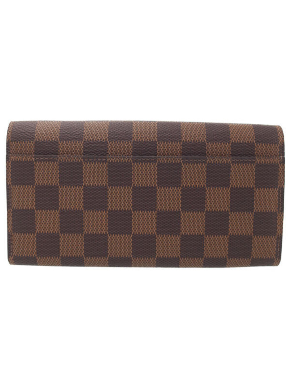 Louis Vuitton Long fold Sarah Portefeuille Bi Wallet Damier Brown